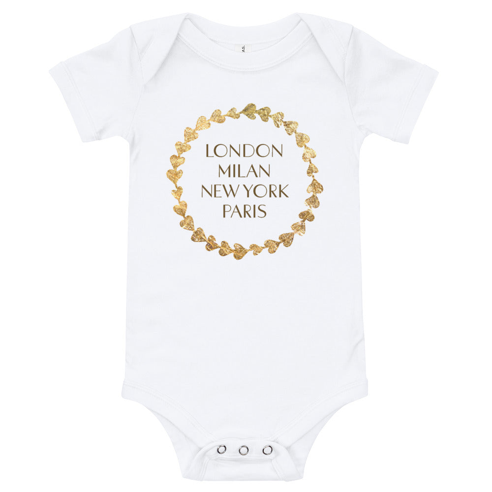 Fashion Cities Baby Onesie - KIDROVIA SHOP