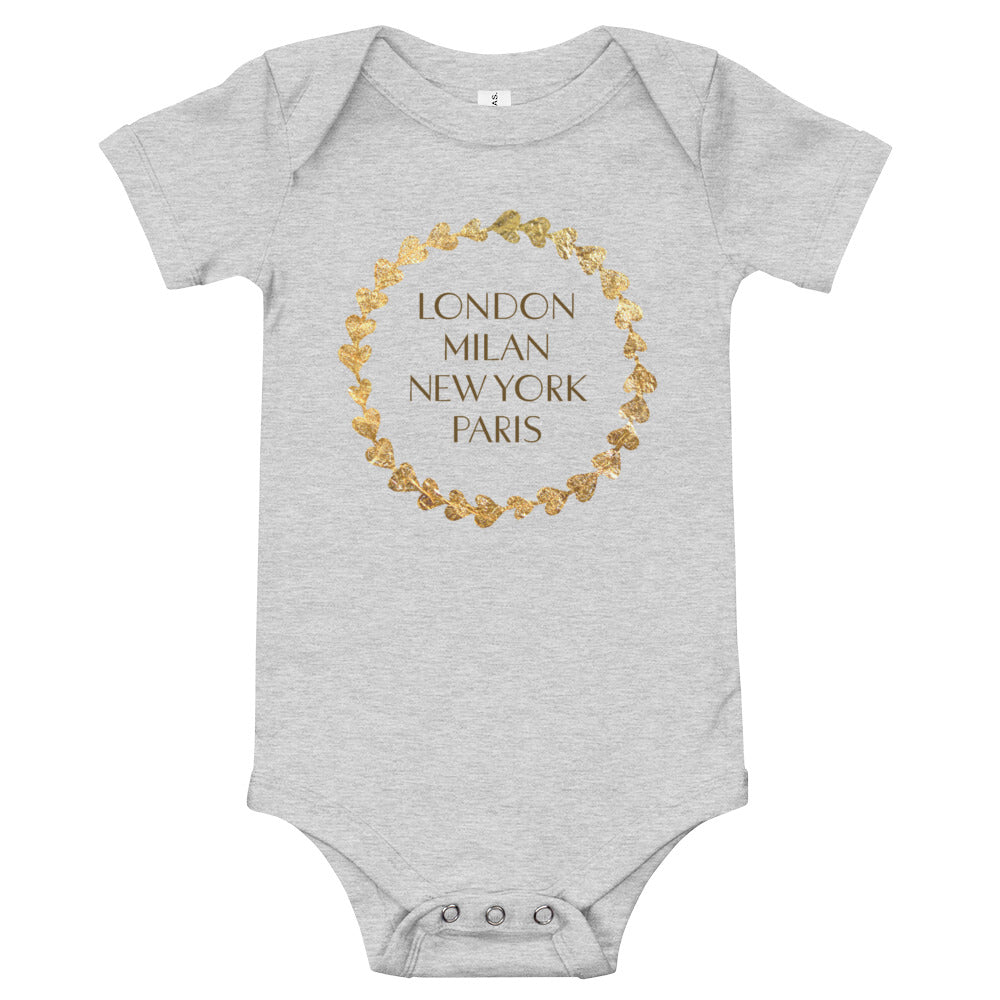 Fashion Cities Baby Onesie - KIDROVIA SHOP
