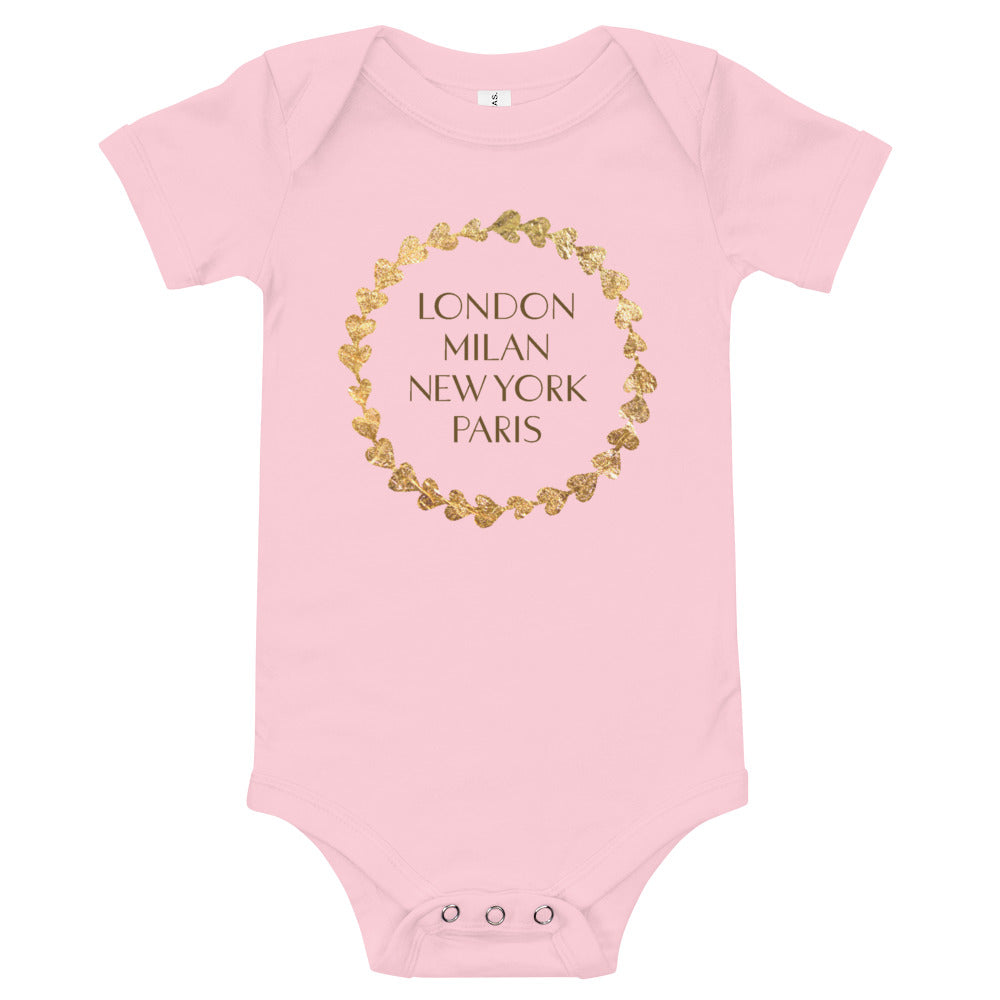 Fashion Cities Baby Onesie - KIDROVIA SHOP