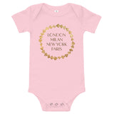 Fashion Cities Baby Onesie - KIDROVIA SHOP