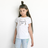 Girl's American Girl Short Sleeve T-Shirt - KIDROVIA SHOP