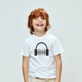 Boy's Earphone Youth Short Sleeve T-Shirt - KIDROVIA SHOP