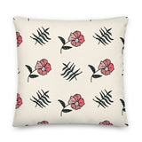 Vintage Small Flowers Pattern Premium Pillow - KIDROVIA SHOP