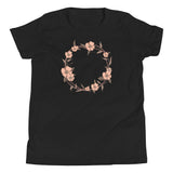 Flower Youth Short Sleeve T-Shirt - KIDROVIA SHOP