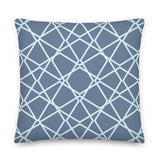 Seamless Grey Pattern Premium Pillow - KIDROVIA SHOP