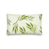 Greenery Foliage Pattern Premium Pillow - KIDROVIA SHOP