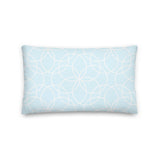 Geometric Floral Pattern Premium Pillow - KIDROVIA SHOP