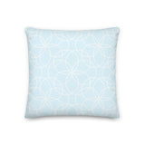 Geometric Floral Pattern Premium Pillow - KIDROVIA SHOP
