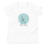 Girl's New York Short Sleeve T-Shirt - KIDROVIA SHOP