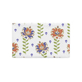 White Decorative Flowers Premium Pillow Case - KIDROVIA SHOP