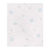 Snowflakes Throw Blanket - KIDROVIA SHOP