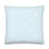 Geometric Floral Pattern Premium Pillow - KIDROVIA SHOP