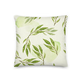 Greenery Foliage Pattern Premium Pillow - KIDROVIA SHOP