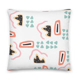 Light Abstract Design Premium Pillow - KIDROVIA SHOP