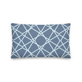Seamless Grey Pattern Premium Pillow - KIDROVIA SHOP