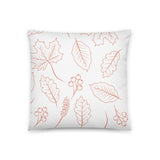 Orange Leaf Pillow - KIDROVIA SHOP