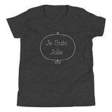 Girl's Je Suis Jolie Short Sleeve T-Shirt - KIDROVIA SHOP