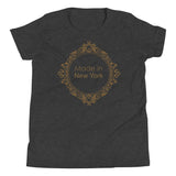 Girl's Made in NY Youth Short Sleeve T-Shirt - KIDROVIA SHOP