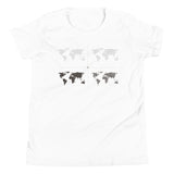 World Map Short Sleeve T-Shirt - KIDROVIA SHOP
