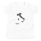 Italy Youth Short Sleeve T-Shirt - KIDROVIA SHOP