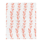 Girl Flower Throw Blanket - KIDROVIA SHOP