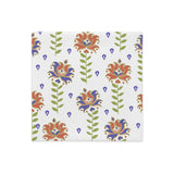 White Decorative Flowers Premium Pillow Case - KIDROVIA SHOP