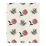 Vintage Small Flowers Pattern Throw Blanket - KIDROVIA SHOP