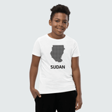 Sudan Youth Short Sleeve T-Shirt - KIDROVIA SHOP