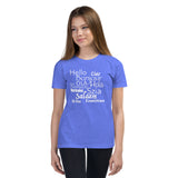 Girl's Hello Short Sleeve T-Shirt - KIDROVIA SHOP