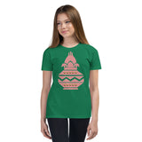 Girls Pink Ode To India T-Shirt - KIDROVIA SHOP
