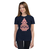 Girls Pink Ode To India T-Shirt - KIDROVIA SHOP